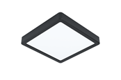 Lamper - EGLO FUEVA 5 plafond 210x210 mm, 3000K, sort - 99244