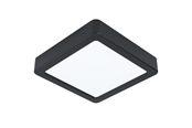 Lamper - EGLO FUEVA 5 plafond 160x160 mm, 3000K, sort - 99243