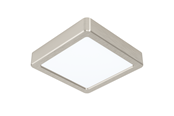 Lamper - EGLO FUEVA 5 plafond 160x160 mm, 3000K, børstet stål - 99239
