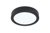 Lamper - EGLO FUEVA 5 plafond Ø160 mm, 4000K, sort - 99233