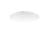 Lamper - EGLO FRANIA-S plafond Ø550 mm, 3000K, hvid med krystaleffekt - 98448