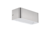 Lamper - EGLO SANIA 5 væglampe, 200 mm, 3000K, børstet stål - 98425