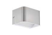 Lamper - EGLO SANIA 4 væglampe, 130 mm, 3000K, børstet stål - 98424