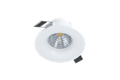 Lamper - EGLO SALICETO indbygningsspot, LED 6W 4000K, hvid - 98245