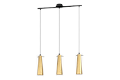 Lamper - EGLO PINTO GOLD langbordspendel, sort/guld - 97652