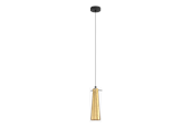 Lamper - EGLO PINTO GOLD pendel, sort/guld - 97651