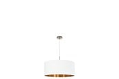 Lamper - EGLO PASTERI pendel, hvid/kobber - 95045
