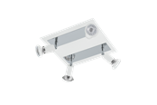 Lamper - EGLO SARRIA spot 4L, 3000K, hvid/krom - 94962