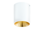 Lamper - EGLO POLASSO loftlampe, 3000K, hvid/guld - 94503