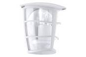 Lamper - EGLO ALORIA udendørs væglampe, hvid - 93403