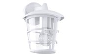 Lamper - EGLO ALORIA udendørs væglampe, hvid - 93095
