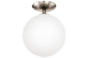 Lamper - EGLO RONDO loftlampe Ø25 cm, børstet stål - 91589