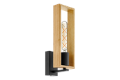 Lamper - EGLO LITTLETON væglampe, sort - 44055