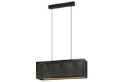 Lamper - EGLO SALLICANO pendel, sort/guld - 43559