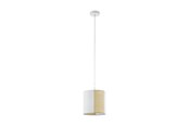 Lamper - EGLO ARNHEM pendel, hvid/brun - 43401