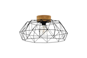 Lamper - EGLO PADSTOW loftlampe, sort - 44088