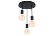 Lamper - EGLO WILMCOTE loftlampe, sort - 43126