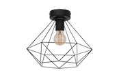 Lamper - EGLO TARBES loftlampe, sort - 43004