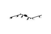 Lamper - EGLO BUZZ LED spotskinne 6L, sort - 32433