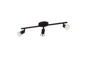 Lamper - EGLO BUZZ LED spotskinne 3L, sort - 32431