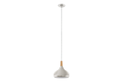 Lamper - EGLO SABINAR pendel Ø280 mm, børstet sølv - 901181