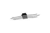 Lamper - EGLO RONCADE 1 væg/loftlampe, 2800lm, 3000K, sort - 99321