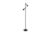 Lamper - EGLO CORTADERAS gulvlampe LED 2x5W GU10, sort/guld - 97806