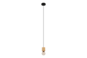 Lamper - EGLO TURIALDO pendel, sort/brun - 901172