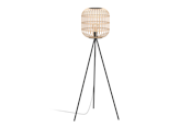 Lamper - EGLO BORDESLEY gulvlampe, sort - 43219