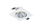 Lamper - EGLO SALICETO indbygningsspot, LED 6W 2700K, hvid - 98302