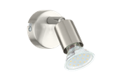 Lyskilder - EGLO LED pære BUZZ-LED spot, børstet stål GU10 - 92595