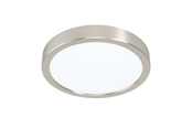 Lamper - EGLO FUEVA 5 plafond Ø210 mm, 3000K, børstet stål - 99219