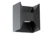 Lamper - EGLO MORINO udendørs væglampe 2x2,5W 3000K, antracit - 93319