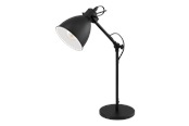 Lamper - EGLO PRIDDY bordlampe, sort - 49469