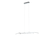 Lamper - EGLO LASANA 2 langbordspendel LED 2x9W, krom - 96103