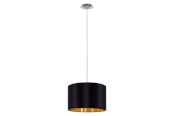 Lamper - EGLO MASERLO 1 pendel, sort/guld - 31599