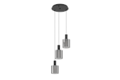 Lamper - EGLO GOROSIBA klyngependel, sort/transparent - 98754
