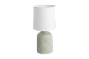 Lamper - EGLO BELLARIVA bordlampe, grå/hvid - 97774