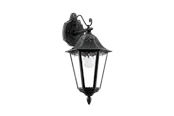 Lamper - EGLO NAVEDO udendørs væglampe, sort *DEMO* - 93456
