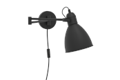 Lamper - EGLO SAN PERI væglampe, sort - 97886