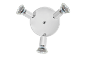 Lamper - EGLO MINI spotrondel 3L, hvid - 31416