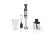 Blender - Nedis Stavblender KAHB400CAL - hand blender - black/aluminum - 800 W - KAHB400CAL