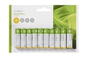 Batteri - Nedis BAAKLR610BL battery - 10 x AA type - Alkaline - BAAKLR610BL