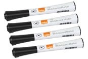 Konference & Præsentation - Nobo Glide whiteboard marker fin spids 1 mm pakke/4 stk. - 1915392