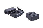 Akku & Lader - Atomos Power Kit battery charger + AC power adapter - with battery - ATOMXPWKT2