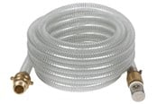 Værktøj - Einhell sugeslange med messing adapter 1"x Ø25 mm. 7 meter klar - 4173640