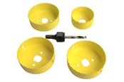 Bor & bits - Millarco Hulsavssæt Ø55-76 mm - 4 størrelser - 45186