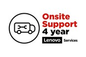 Service & support - Lenovo Onsite Upgrade - extended service agreement - 4 years - on-site - 5WS0V07797