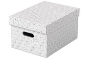 Arkivering & Opbevaring - Esselte Home opbevaringsboks Medium, pakke med 3 Hvid - 628282