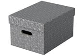 Arkivering & Opbevaring - Esselte Home opbevaringsboks Medium, pakke med 3 Grå - 628283